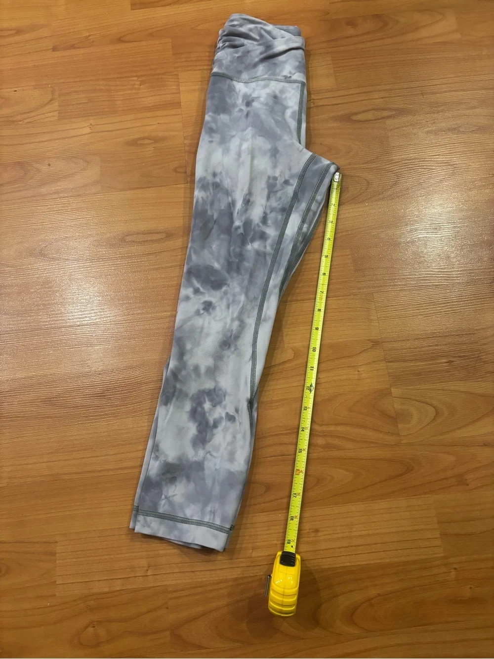 Lululemon Align crop grey marble leggings size 2